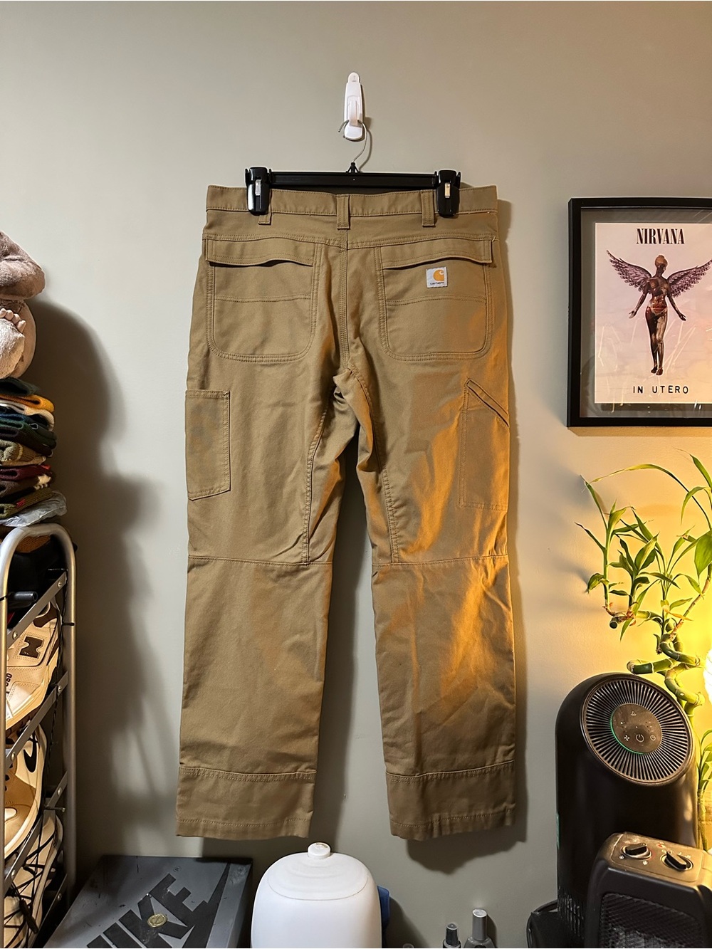 Carhartt Men’s Cargo Pants - Khaki Tan